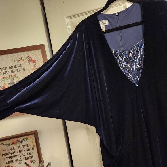 Vintage gown size 14, Patra - Picture 2 of 5